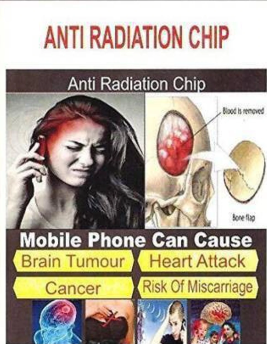 Anti Radiation (1+1) Anti-Radiation Chip (Laptop, Phone, Tablet, Television, Mobile, PC, Generic)